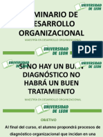 Primera Sesion Seminario de Desarrollo Organizacional