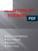 Believing in Yourself