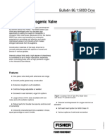 5000 Series Cryogenic Valve: Bulletin 86.1:5000 Cryo