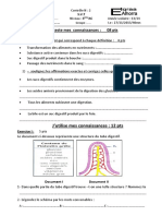 Devoir 2 Modele 2 SVT 3ac Semestre 1