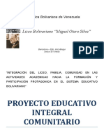 Peic Liceo Miguel Otero Silva