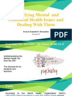 Identifying Mental and Emotional Health Issues and Dealing With Them