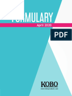 April 2020 Formulary