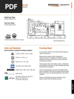 Industrial Diesel Generator Set: Standby Power Rating