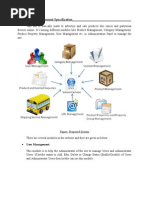 5.1 Software Requirement Specification: User Management