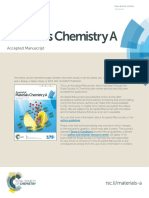 Materials Chemistry A: Journal of