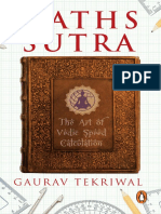 Maths Sutra The Art of Vedic Speed Calculation by Gaurav Tekriwal