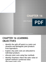 Cost Allocation: Joint Products and Byproducts