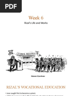 Week 6: Rizal's Life and Works