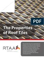 The Properties of Roof Tiles