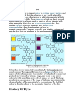 Project On Chemistry Topic - Dye