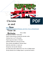 Christmas and New Year in Britain