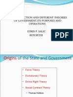 The 4 Theories of Government