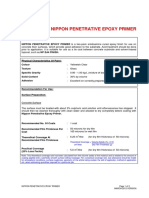 Penetrative Epoxy Primer