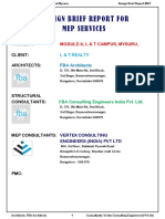 L&T Mysuru Sez-Ii-Mep DBR For Module X-31.12.2020-R2