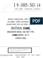 TM 9-1005-303-14 Winchester 1200 Military Shotgun