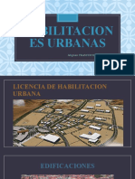 Habilitaciones Urbanas