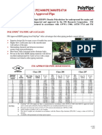 HDPE 4710 FM Pipe Specification