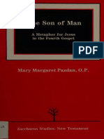 The Son of Man: A Metaphor For Jesus in The Fourth Gospel - M. M. Pazdan O.P.