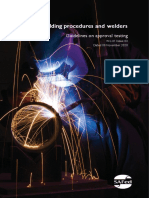 Welding Procedures and Welders: Guidelines On Approval Testing