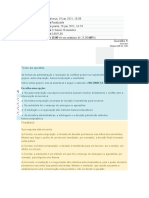 Curso Gestão de Conflityo e Negociação