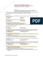 Eng'G Mechanics & Strength of Matl'S: Chemical Engineering Reviewer Compiled By: Engr. Albert D.C. Evangelista