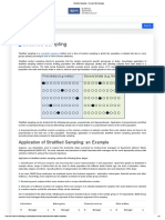 Stratified Sampling - Research Methodology