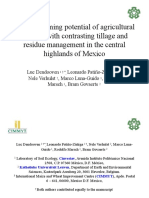 Global Warming Potential of Agricultural Systems With Contrasting Tillage and Residue Management in The Central Highlands of Mexico