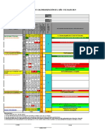 CALENDARIZACION 2021 - SIAGIE Javico