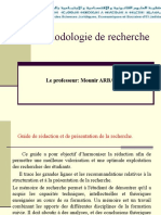 Methodologie de Recherche