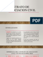 Contrato de Asociacion Civil