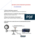 Top Piping/Instrumentation Interview Questions: WWW - Pdfstall.online