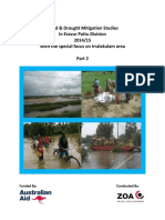 Flood and Drought Mitigation Studies