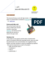 MIT App Inventor Microbit IOpin Potentiometer