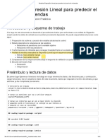 Modelos Regresión Lineal para Predecir El Precio de Viviendas