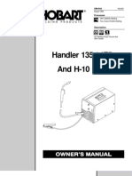 Hobart Handler 175 220 VAC MIG Welder User Manual O944 - Hob