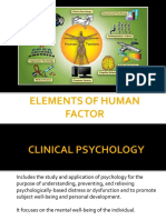 Elements of Human Factor