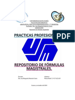 Repositorio de Fórmulas Magistrales