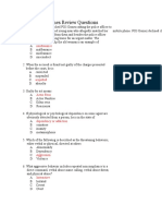 Sociology of Crimes Review Questions: Nonfeasance