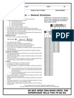 SAT Test 5