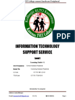 Nformation Technology Support Service: Level I