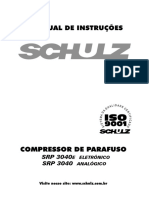 Manual de Instruções: Compressor de Parafuso Compressor de Parafuso