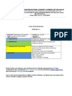 Guia Integradora Conjunto de Numeros Enteros Grado Sexto Per. 2