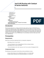 Configuring InterVLAN Routing With Catalyst 3750-3560-3550 Series Switches