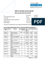 Statement of Account As On 23-Jan-2021: Bajaj Allianz Future Gain Account