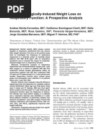 Dávila-Cervantes Et Al. (2004) - Impact of Surgically-Induced Weight Loss On Respiratory Function, A Prospective Analysis