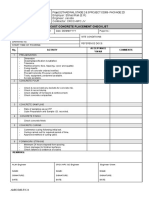 124 - Precast Concrete Placement Checklist