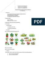 Semi-Detailed Lesson Plan in Science 2: Republic of The Philippines Department of Education Region Iv-A Calabarzon