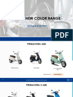 Vespa Color Range July 2020