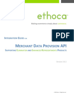 Ethoca Merchant Data Provision API Integration Guide V 3.0.1 (February 13, 2019)